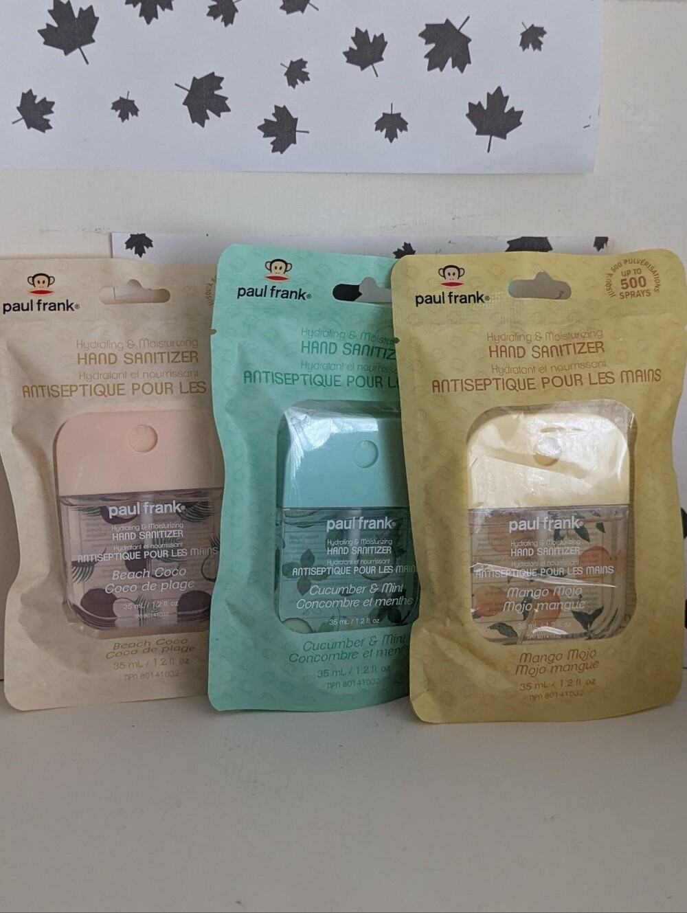 Paul Frank Hand Sanitizer - Set Of 3